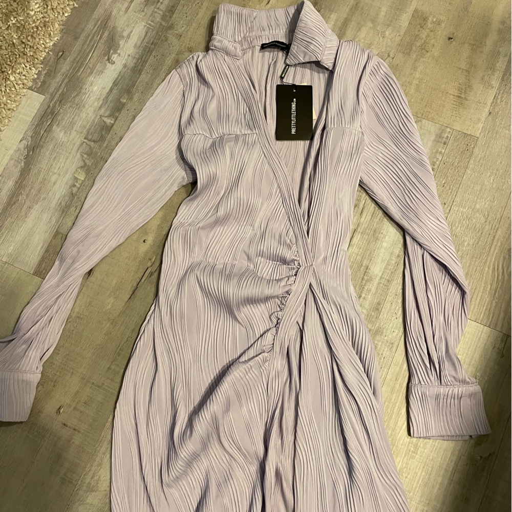 PLT long sleeve dress